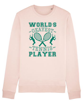 World'S Okayest Tennis Player Candy Pink