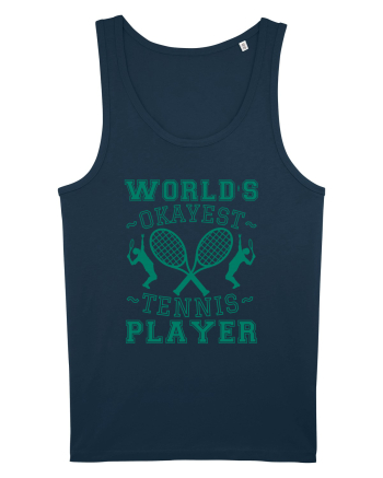 World'S Okayest Tennis Player Navy