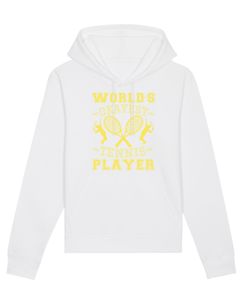 World'S Okayest Tennis Player White