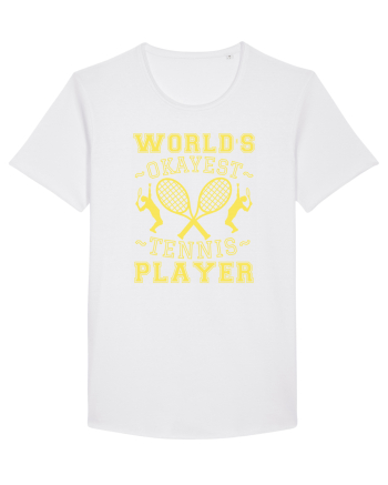 World'S Okayest Tennis Player White