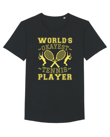 World'S Okayest Tennis Player Black