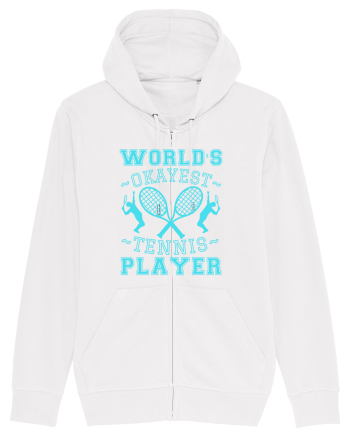 World'S Okayest Tennis Player White
