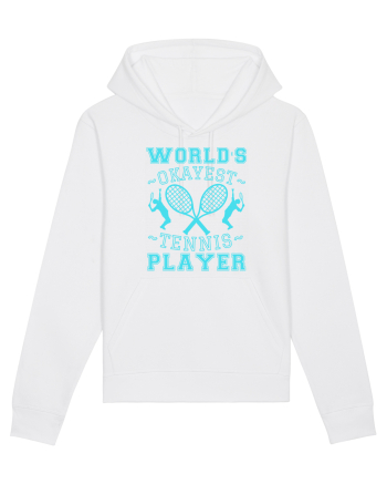 World'S Okayest Tennis Player White