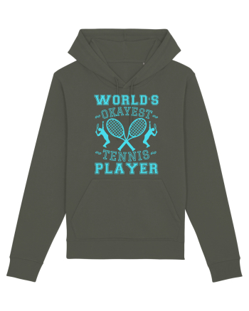 World'S Okayest Tennis Player Khaki