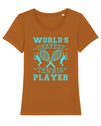 World'S Okayest Tennis Player Roasted Orange