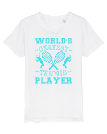 World'S Okayest Tennis Player White