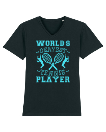 World'S Okayest Tennis Player Black