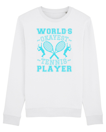 World'S Okayest Tennis Player White