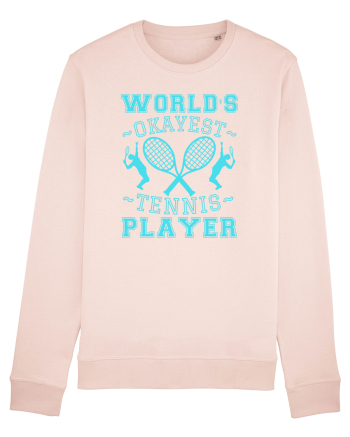 World'S Okayest Tennis Player Candy Pink