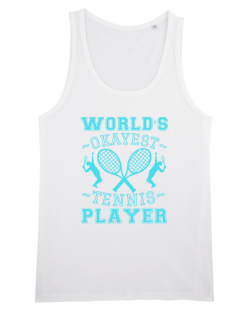World'S Okayest Tennis Player White