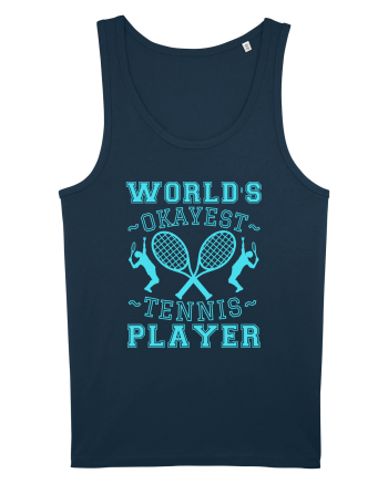 World'S Okayest Tennis Player Navy