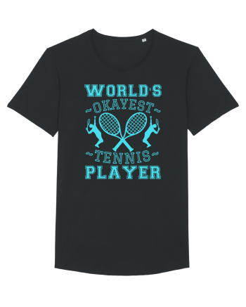 World'S Okayest Tennis Player Black