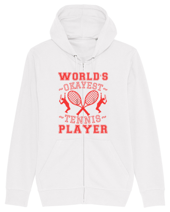 World'S Okayest Tennis Player White