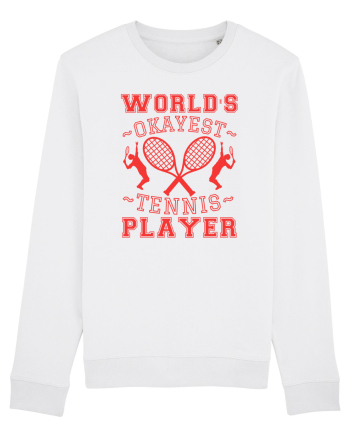 World'S Okayest Tennis Player White
