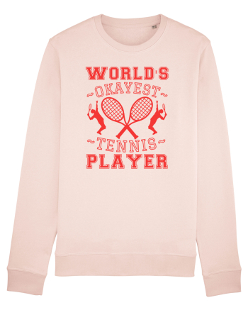 World'S Okayest Tennis Player Candy Pink
