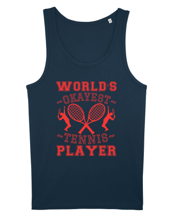 World'S Okayest Tennis Player Navy