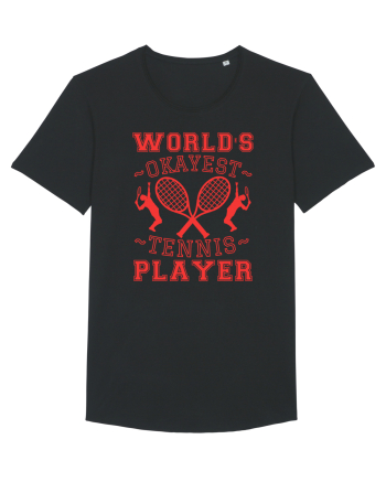 World'S Okayest Tennis Player Black