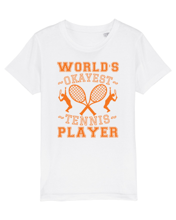 World'S Okayest Tennis Player White
