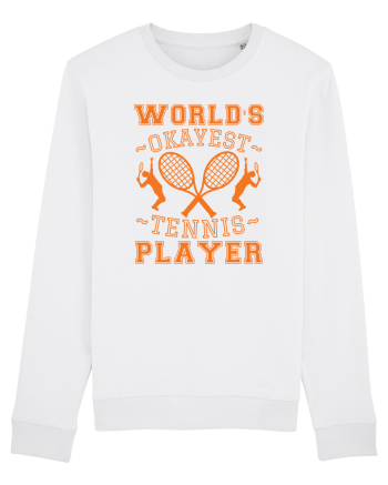World'S Okayest Tennis Player White