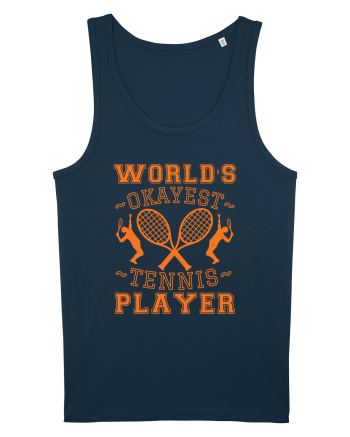 World'S Okayest Tennis Player Navy