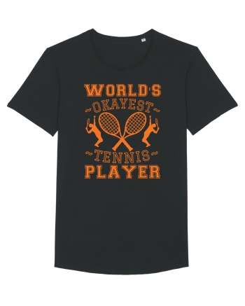 World'S Okayest Tennis Player Black