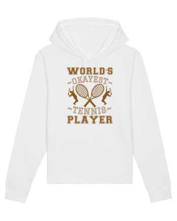 World'S Okayest Tennis Player White