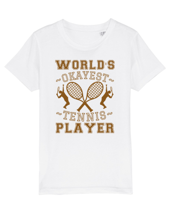 World'S Okayest Tennis Player White