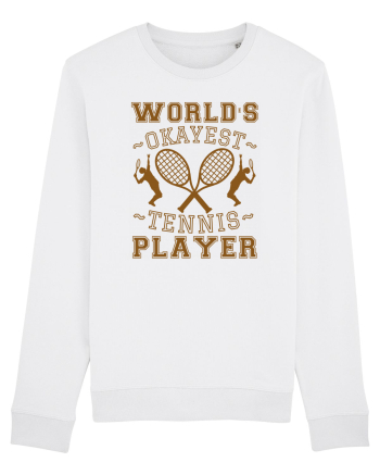 World'S Okayest Tennis Player White