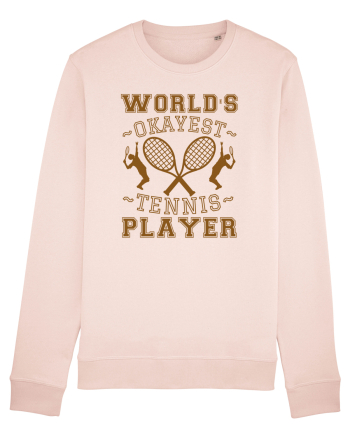 World'S Okayest Tennis Player Candy Pink