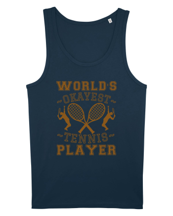 World'S Okayest Tennis Player Navy