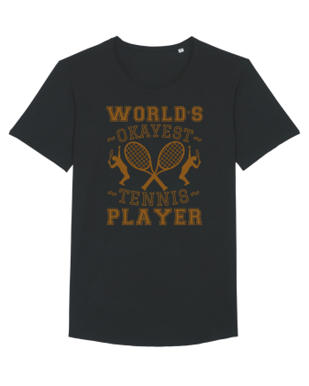 World'S Okayest Tennis Player Black