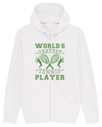 World'S Okayest Tennis Player White