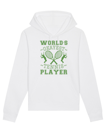 World'S Okayest Tennis Player White