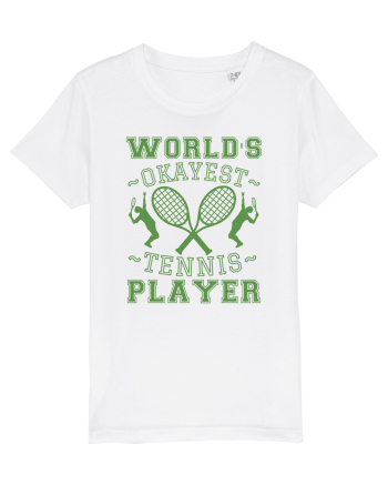 World'S Okayest Tennis Player White