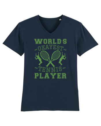 World'S Okayest Tennis Player French Navy