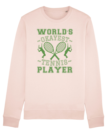 World'S Okayest Tennis Player Candy Pink