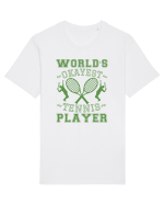 World'S Okayest Tennis Player Tricou mânecă scurtă Unisex Rocker