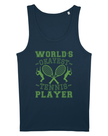 World'S Okayest Tennis Player Navy