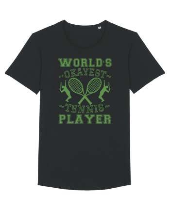 World'S Okayest Tennis Player Black