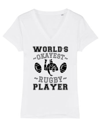 World'S Okayest Rugby Player White