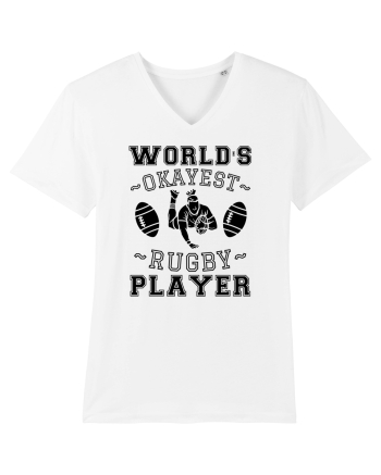 World'S Okayest Rugby Player White