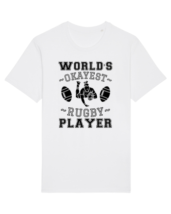 World'S Okayest Rugby Player White