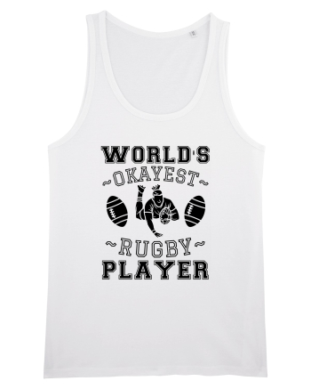 World'S Okayest Rugby Player White