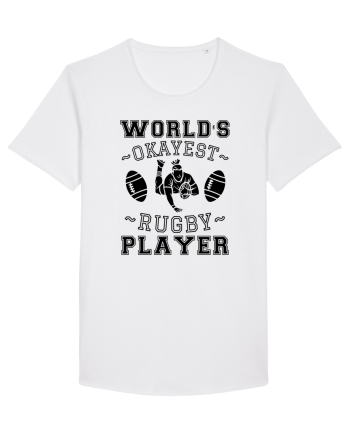 World'S Okayest Rugby Player White