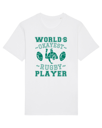 World'S Okayest Rugby Player White