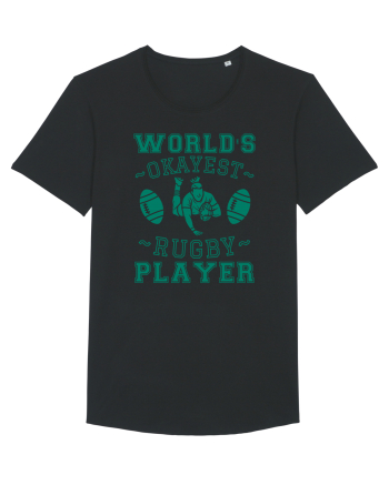 World'S Okayest Rugby Player Black