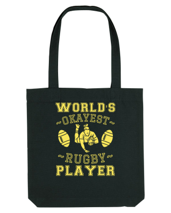 World'S Okayest Rugby Player Black