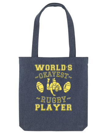 World'S Okayest Rugby Player Midnight Blue