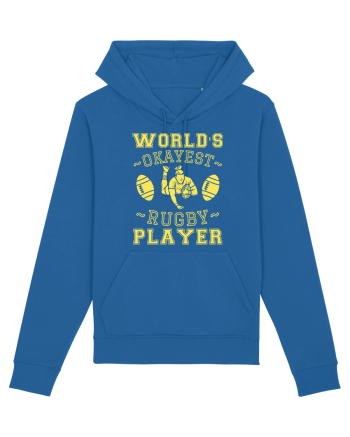 World'S Okayest Rugby Player Royal Blue