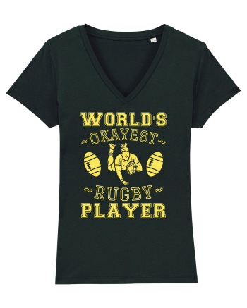 World'S Okayest Rugby Player Black